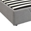 Lit plateforme avec système de rangement hydraulique - beige-1154204710-1154204705