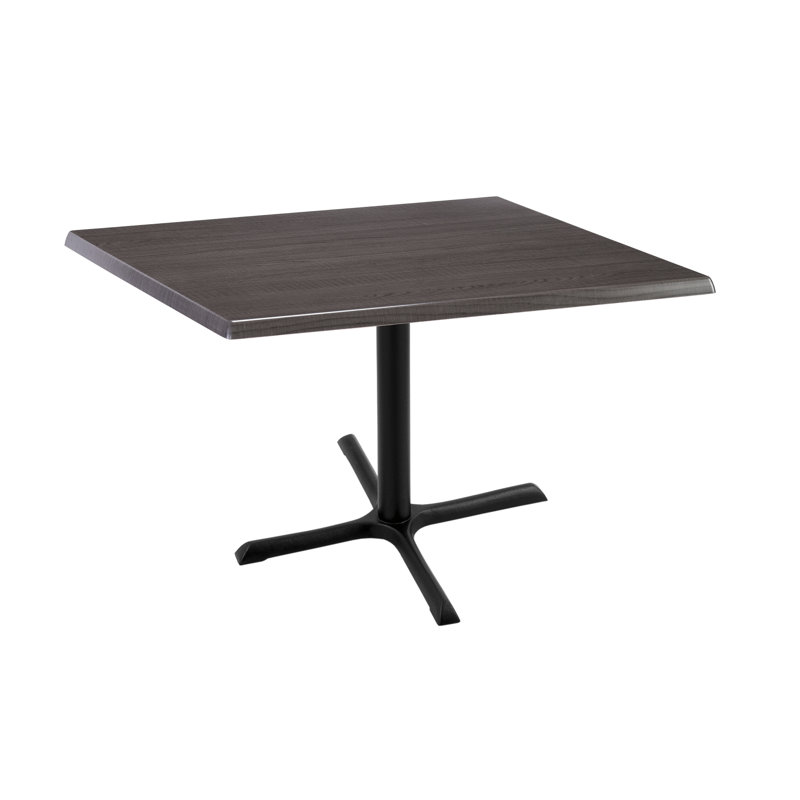 Indoor/Outdoor Table, Charcoal, 36" L x 36" W x 30" H