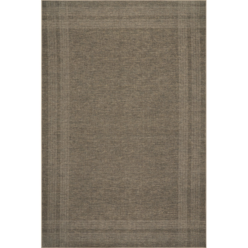 Nate Berkus Bedford Soft Plaid Washable Area Rug, Rectangle 5' x 8'