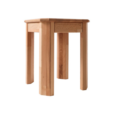 Schneck Solid Wood Accent Stool