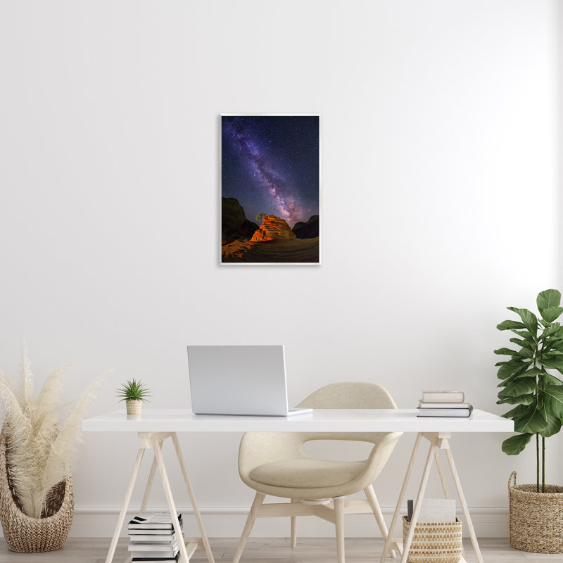 Plaque murale «Milky Way» par Royce Bair, H 19 po x l 13 po