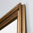 Latosha Solid Wood Rectangle Wall Mirror