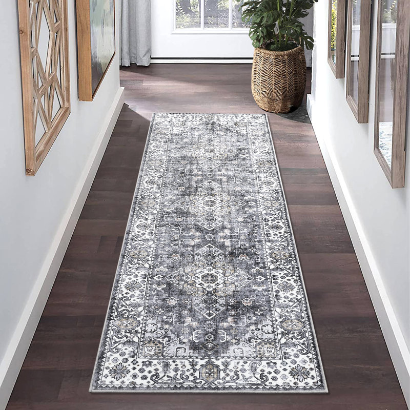 Tapis Seppala avec envers antidérapant, Tapis de couloir 2 pi x 6 pi