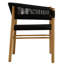Chaise de jour transparente (noir)-132362685