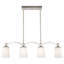 Luminaire suspendu linéaire pour îlot de cuisine à 4 lumières Alejandre-19771821