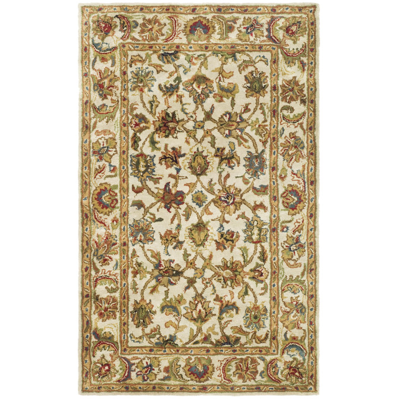 Carnasheeran Hand Tufted Wool Oriental Rug, Rectangle 3' x 5'