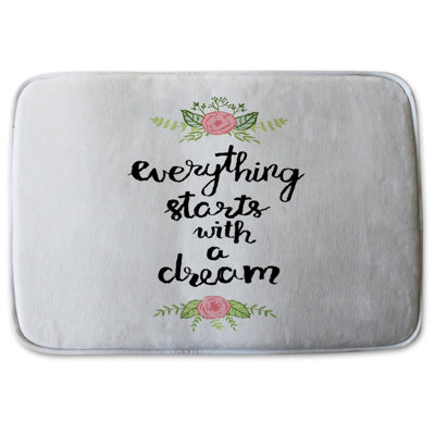 Gobinda Memory Foam Non-Slip Bath Mat