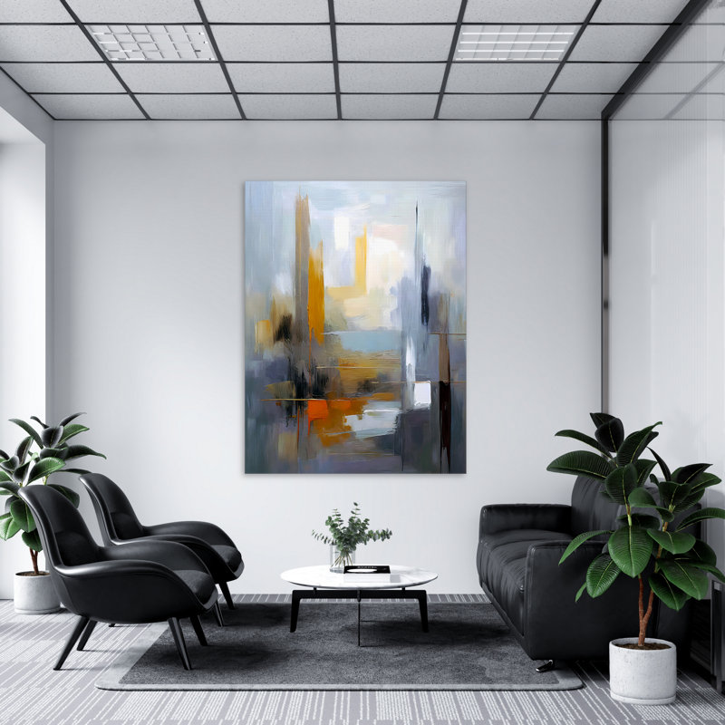 Cityscape Dreams, 32" H x 24" W