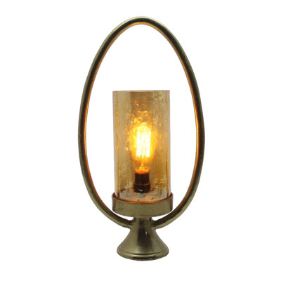 Lampe de table dorée 21,7 po