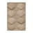 Washable Fossil Shell Design Coastal Area Rug-1138631323