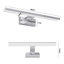 LED mirror light bathroom modern - chrome 4000K neutral white 8W wall light IP44 waterproof bathroom lamp for basement kitchen bathroom cabinet-874657124
