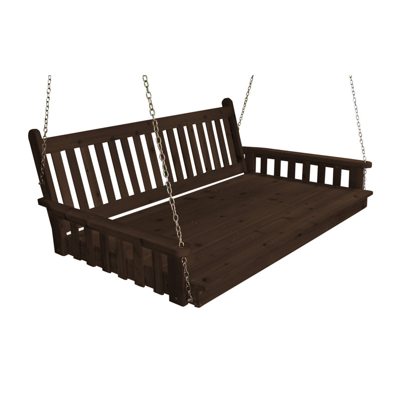 Balancelle Traditional, L 75 po, Noyer