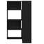 Corner Bookcase Tier Corner Bookshelf Storage Cabinet Engineered Wood