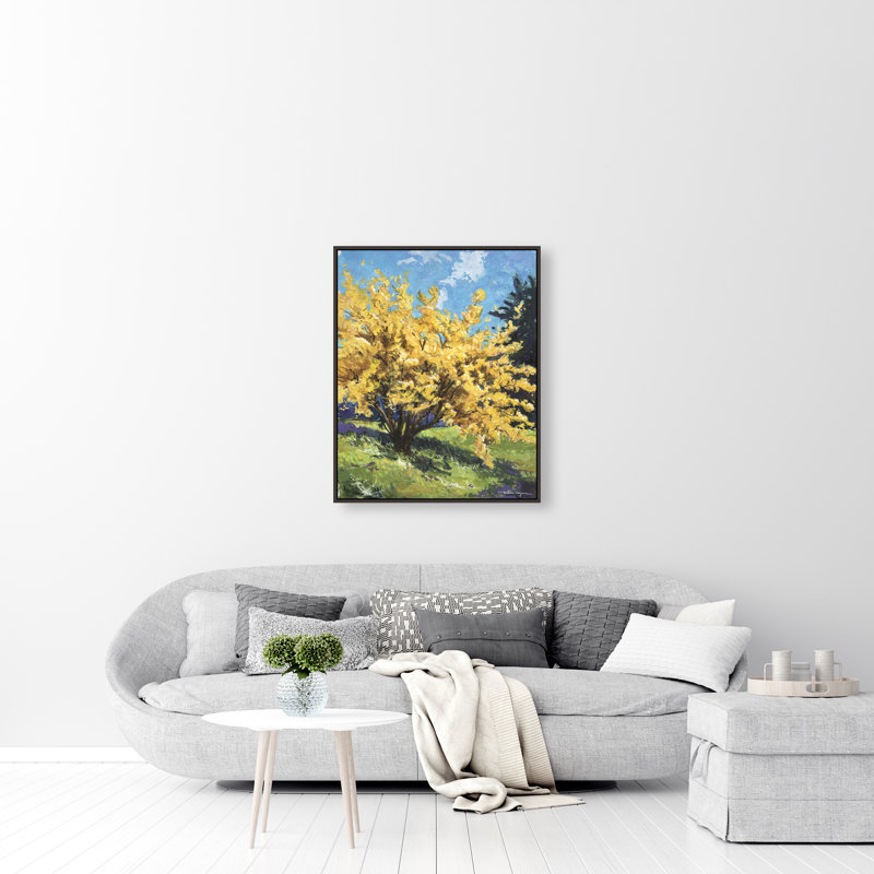 Autumn Glory Painting by William Mangum, 31.75" H x 25.75" W, Image Brush Gel