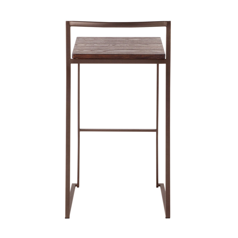 Tabouret de comptoir Remzie, Mauve