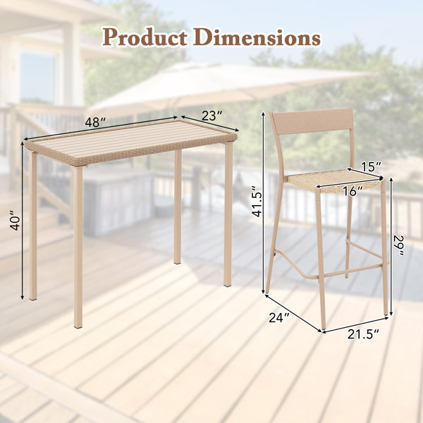 Dimensions du produit