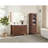 Shenzhen 48" Single Bath Vanity with White Grain Composite Stone Top-114525457