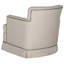 Fauteuil pivotant en lin 27,6 po