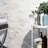 Krista Watterworth Westgate Floral 11.29 in. x 8.97 in. Polished Marble Floor and Wall Mosaic Tile-58129194