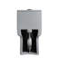 Toilette grise 002, 1 / 1,60 Exactness, hauteur allongée confort au sol avec siège à fermeture douce Mellifluous,