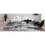 Abstract Area Rug in Charcoal/Silver-1394604143