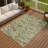Machine Washable Indoor/Outdoor Chantille ACN2665 Lattice Rug-1826459893-1826459889