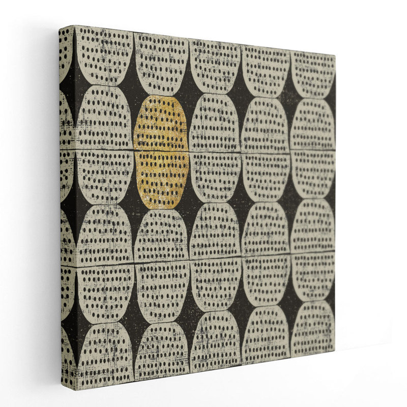 «Kitchen Play Pattern II», impression sur toile, H 12 po x l 12 po