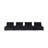 Aveline 120"W Velvet 4 Pc Sectional Sofa