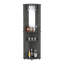 Bar d'angle, support, porte en verre-240674194
