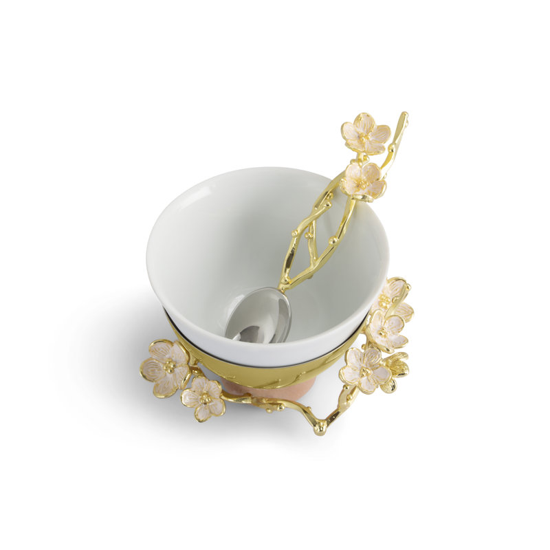 Cherry Blossom Handmade Soup Bowl