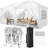 236×118 in Pop up Canopy Tent, Waterproof Commercial Tent with 6 Removable Sidewalls-99443268