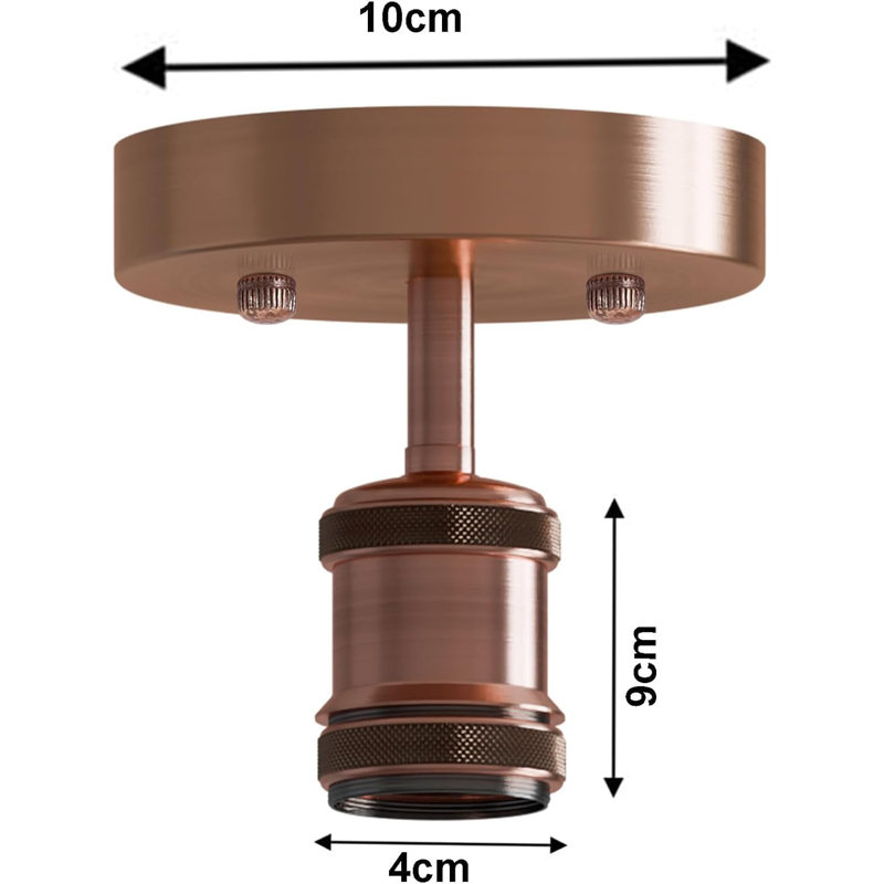 Semi Flush Mount, Copper