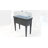 Artrip Plastic Self-Watering Raised Garden Bed with Cover - Gray