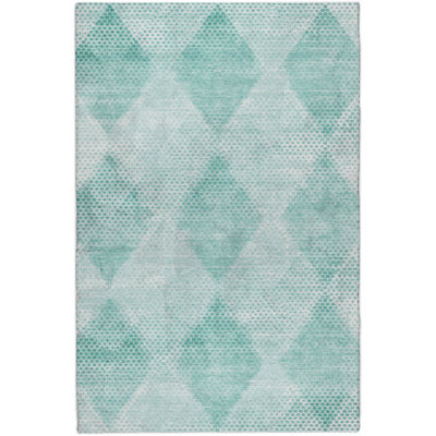 Premium Machine Washable Dream Shag ADS539 Geometric Rug