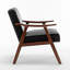 Chaise d'appoint rembourrée
