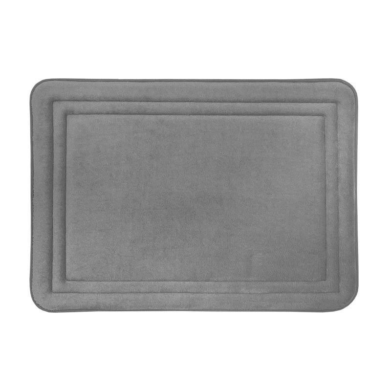 Tapis en mousse viscoélastique 17 x 24 - Elle, Gris