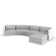 Gatsby Modular Sofa & Puff - 5-Seater - Basic