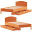Hoch Solid Wood Storage Bed-449990717-449990705