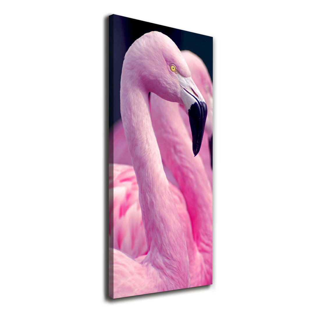 Flamingos - Kunstdrucke auf Segeltuch