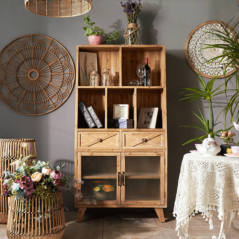 American Retro Design Display Cabinet