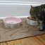 Tapis d'alimentation intérieur pour chat WaterHog® Kitty Face 12 po x 18 po-88501116-88568938