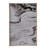 Fara Rectangular Tray Set Of 2, Marble Design, Cutout Handle, White Plastic-123774332