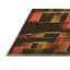 Tapis abstrait orange / brun-673530066
