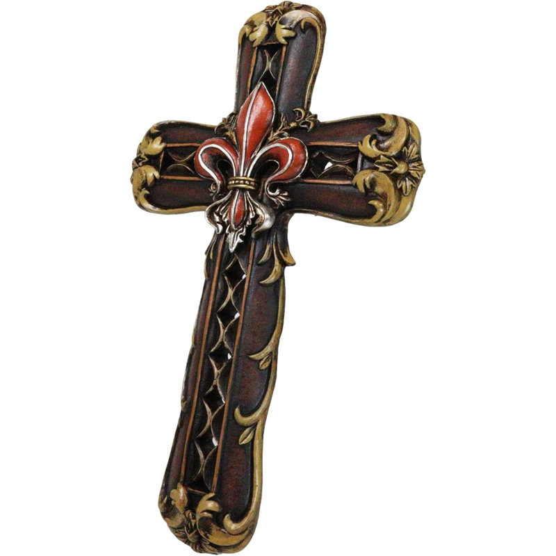 Croix florale royale de style royal royal florentin rococo