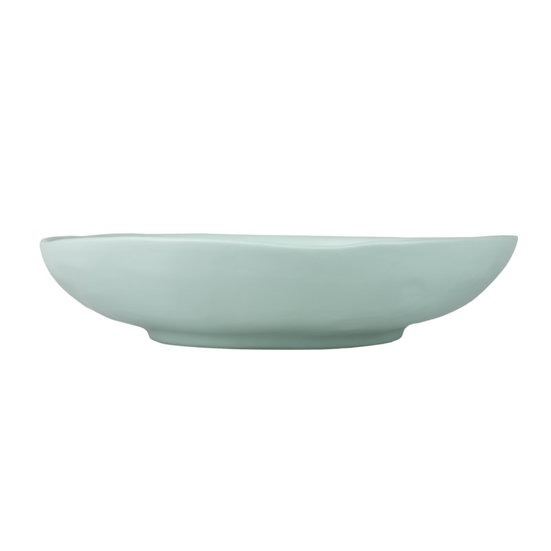 Ceramic Bowl 36x36x8 Cm, Blue