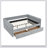 Tufted Boucle Daybed with Trundle & 2 Drawers – Upholstered Sofa Bed, Vertical Stripe Design