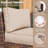 14-Piece Outdoor 3.5'' Replaceable Cushion Set Seat/Back Cushions Weather-Resistant Patio Conversation Seating Cushions For Backyard/Deck（Cushions Only without Sofa）-613963164