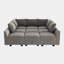 Canapé modulaire en velours Kandle-1860965764