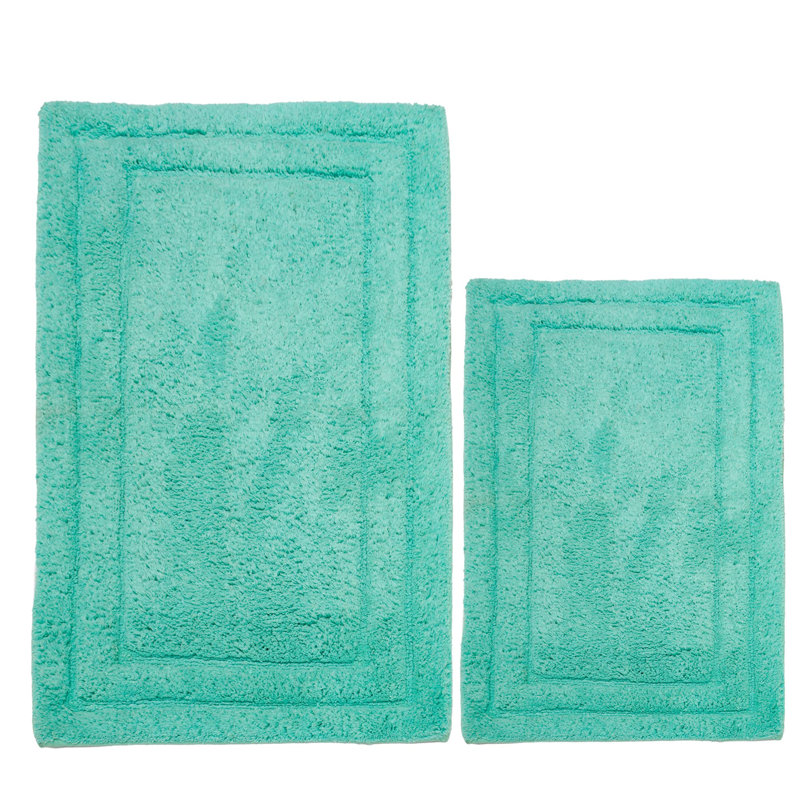 Tapis pour salle de bain Pompéi, Turquoise