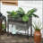 Elevated Planter Box with Rattan Wicker Look-111224552
